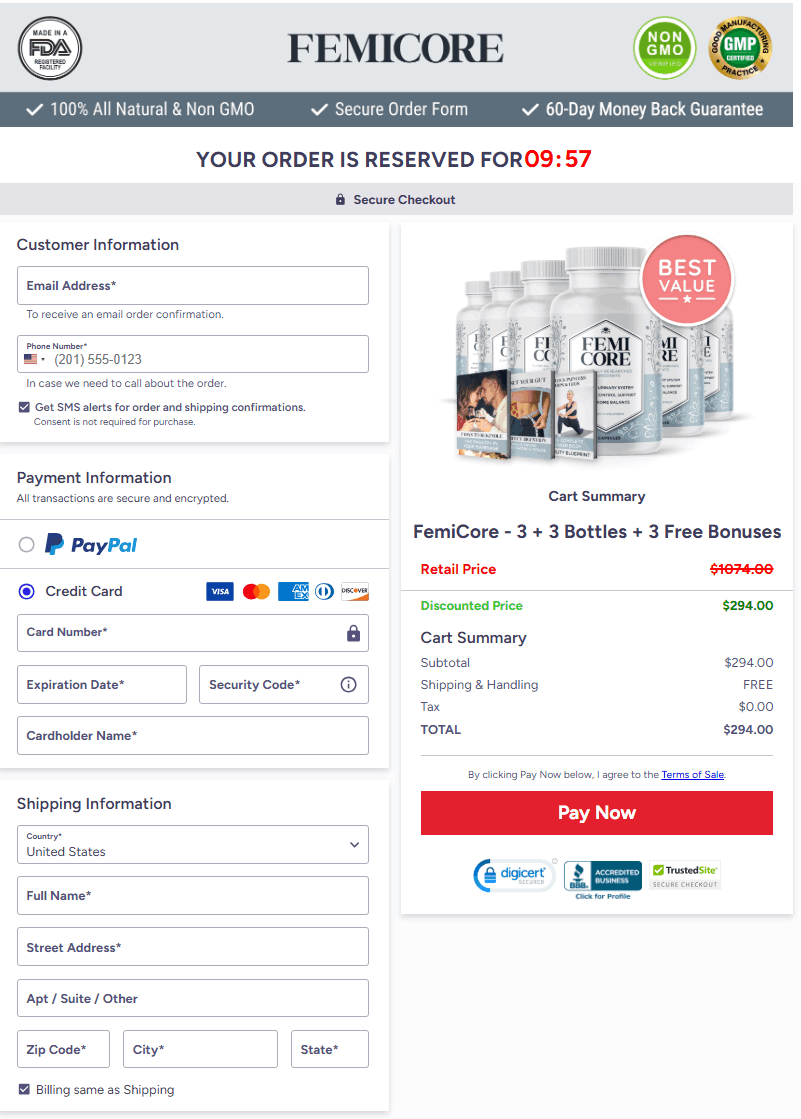 FemiCore Pay